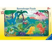 Ravensburger Puzzle dla dzieci - DINO 15 elementów 3+ - Ravensburger