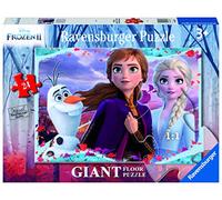 Ravensburger - Puzzle Frozen 2, Giant Floor Collection, Gift Idea for Children 3+ Years, Educational and Stimulating Game, 24 Giant Pieces, 70 x 50 cm