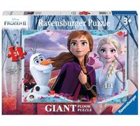 Ravensburger - Puzzle Frozen 2, Giant Floor Collection, Gift Idea for Children 3+ Years, Educational and Stimulating Game, 24 Giant Pieces, 70 x 50 cm
