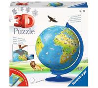 Ravensburger Puzzle Kinderglobus in deutscher Sprache, 180 Teile