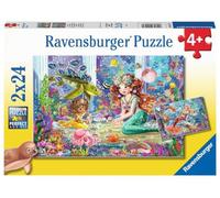 Ravensburger Puzzle Magical Mermaids children puzzle children 2 x 24 parts