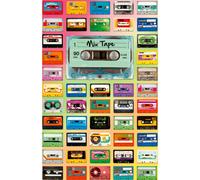 Ravensburger Puzzle Moment: Mix Tape | 200-Piece Jigsaw Puzzle for Adults & Kids | Unique Softclick Technology | Vibrant Glare-Free Imagery