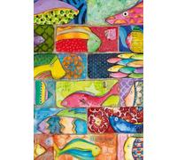 Ravensburger Puzzle Moment: Splashy Fish Tiles 300 Piece Jigsaw Puzzle for Adults - 12001328 - Handcrafted Tooling, Made in Germany, Every Piece Fits Together Perfectly