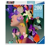 Ravensburger Puzzle Moments Flower Heads Iris - 200 Piece Jigsaw Puzzle for Adults | Relaxing Mindfulness Activity | Premium Quality Puzzle for Stress Relief & Me-Time