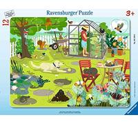 RAVENSBURGER PUZZLE Ravensburger 05244 Children's Puzzle Our Garden 8-17 Pieces Frame Puzzle for Children from 3 Years