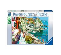 Ravensburger Puzzle Romance in Cinque Terre 1500 Pieces Puzzle - Jigsaw Puzzle