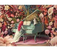 Ravensburger Rabbit Recital 500 Piece Jigsaw Puzzle for Adults and Kids Age 10 Years Up