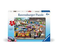 Ravensburger Racetrack Rally 60 Piece Jigsaw Puzzle for Kids Age 4 Years Up - Motorbikes, Race Cars, F1, MotoGP, Superbikes, NASCAR