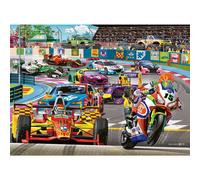 Ravensburger Racetrack Rally 60 Piece Jigsaw Puzzle for Kids - Every Piece is Unique Pieces Fit Together Perfectly