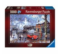 Ravensburger Railway Crossing 1000 Piece Jigsaw Puzzles for Adults and Kids Age 12 Years Up