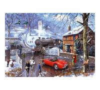 Ravensburger Railway Crossing Jigsaw Puzzle (1000 Pieces)