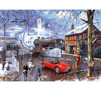 Ravensburger Railway Crossing Jigsaw Puzzle (1000 Pieces)