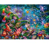 Ravensburger Rainbow Reverie 1000 Piece Jigsaw Puzzle | Enchanted Garden Scene by Ciro Marchetti | Eco-Friendly and Precision-Cut Pieces