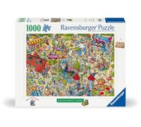 Ravensburger Ray’s Comic Series 1000 Piece Jigsaw Puzzle - Funny Holiday Resort Cartoon by Artist Ray Nicholson - Family Puzzle for Adults & Teens