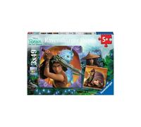 Ravensburger Disney Raya & The Last Dragon - 3 x 49 Piece Jigsaw Puzzles for Kids Age 5 Years Up