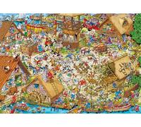 Ravensburger Ray's Comic Series - Time Travel No. 1 Classic Era 1000 Piece Jigsaw Puzzles for Adults and Kids Age 12 Years Up