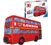 Ravensburger Red London Bus 3D Jigsaw Puzzle for Kids Age 8 Years Up - 216 Piec