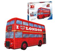 Ravensburger Red London Bus 3D Jigsaw Puzzle for Kids Age 8 Years Up - 216 Piece