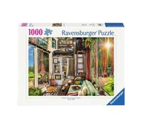 Ravensburger Redwood Forest Tiny House 1000-Piece Puzzle for Adults - Handcrafte