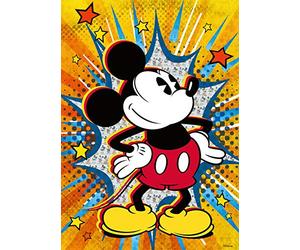 Ravensburger Retro Mickey Mouse 1000pc Jigsaw Puzzle Black 15391