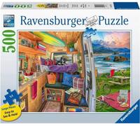 Ravensburger Rig Views - 500 Piece Large Format Jigsaw Puzzle | Unique Design with Softclick Technology | Ideal for Adults and Kids | Durable Pieces | Eco-Friendly Materials