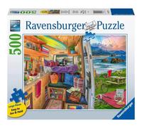 Ravensburger Rig Views - 500 Piece Large Format Jigsaw Puzzle | Unique Design with Softclick Technology | Ideal for Adults and Kids | Durable Pieces |