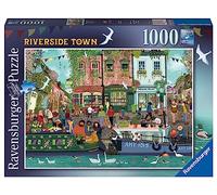 Ravensburger Riverside Town 1000 Piece Jigsaw Puzzle for Adults and Kids Age 12 Years Up