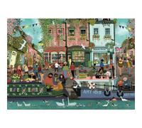 Ravensburger Riverside Town 1000 Piece Jigsaw Puzzle for Adults | Unique Pieces | Anti-Glare Surface | FSC Certified Eco-Friendly | Amazon Excl