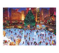 Ravensburger Rockefeller Center Joy 1000 Piece Jigsaw Holiday Puzzle for Adults - 12000420 - Handcrafted Tooling Made in Germany Every Piece Fits To