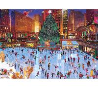 Ravensburger Rockefeller Center Joy 1000 Piece Jigsaw Holiday Puzzle for Adults - 12000420 - Handcrafted Tooling, Made in Germany, Every Piece Fits Together Perfectly