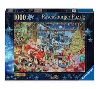 Ravensburger Jigsaw Puzzle Christmas Limited Edition No.30 Santa Takes a Break 1000pc by Roy Trower