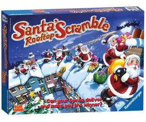 Ravensburger Santa's Rooftop Scramble Game