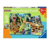 Ravensburger Scooby Doo 3 x 49 Piece Jigsaw Puzzles 05242 }400g RK6S4