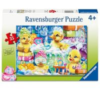 Ravensburger Scrub a Dub Duckies 35 Piece Kids Jigsaw Puzzle - Fun Bath Time Duck Puzzle for Children 4+ - Educational Toy for Problem Solving & Fine Motor Skills