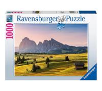 Ravensburger Seiser Alm Dolomites South Tirol Italy 1000 Piece Jigsaw Puzzles for Adults & Kids Age 14 Years Up - Landscape Puzzle, Amazon Exclusive
