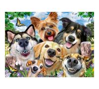 Ravensburger Selfies Dogs' Delight 500 Pieces Jigsaw Puzzle for Adults and Kids Age 10 Years Up