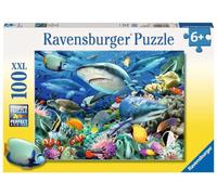 Ravensburger Shark Reef 100 Piece Jigsaw Puzzle for Kids Age 6 Years Up