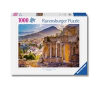 Ravensburger Sicilia Italy 1000 Piece Jigsaw Puzzle - Puzzle Adults +14 Years, 70 x 50 cm, Puzzle for Adults, Photos Sicily, 1000 Pieces Collection, Gift Ideas