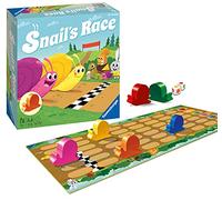 Ravensburger Snails Race - Board Games For Children Age 3 Years and Up - 2 to 6 Players - Kids Racing Game