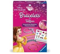 Ravensburger - So Styly - Bracelets and Tattoos - Disney Princesses - Temporary Tattoos - Jewellery Creation - Bracelets - Ages 7 and Above - 25912
