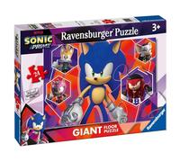 Ravensburger - Sonic Puzzle, 24 Giant Floor Collection, 24 Pieces, Puzzle for Kids, Recommended Age 3+ Years