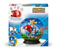 Ravensburger 3D Puzzle 11592 - Puzzle-Ball Sonic - Puzzle-Ball für Erwachsene un