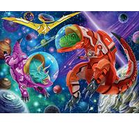 Ravensburger Space Dinosaurs 200 piece Jigsaw Puzzle with Extra Large Pieces for Kids age 8 years and up