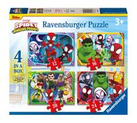 Ravensburger Spidey & His Amazing Friends 4 in a Box Puzzle