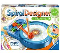 Ravensburger Spiral Designer Machine, Learn to Draw for Children Aged 6+ Creative Drawing Set for Electronic or Manual Drawing