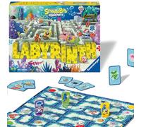 Ravensburger Sponge Bob Squarepants Labyrinth The Moving Maze Game Family Strategy Board Game for Kids & Adults Age 7 Years Up - 2 to 4 Players