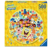 Ravensburger Spongebob Squarepants Circular 500 piece Jigsaw Puzzle for Adults and Kids Age 10 Years Up