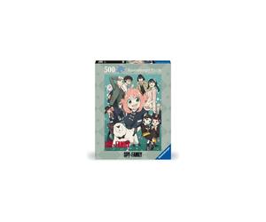 Ravensburger - Spy x Family Puzzle for Adults, 500 Pieces, Gift Idea for Her or Him, Board Game, 49 x 36 cm, 12001198