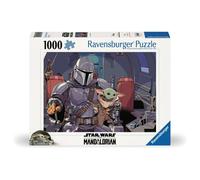 Ravensburger Star Wars: The Mandalorian 1000 Piece Jigsaw Puzzle | Unique Piece Design | Softclick Technology | Ideal Gift for Puzzle Enthusiasts