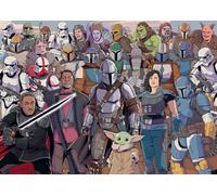 Ravensburger Star Wars The Mandalorian 1000 Piiece Jigsaw Puzzle for Adults and Kids Age 12 Years Up - Challenge Edition